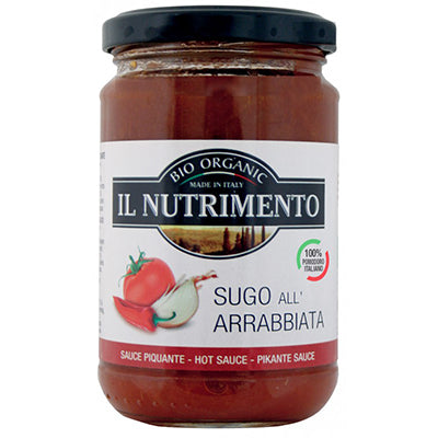 ΣΑΛΤΣΑ ARRABIATA (ΚΑΥΤΕΡΗ) 300GR ΒΙΟ