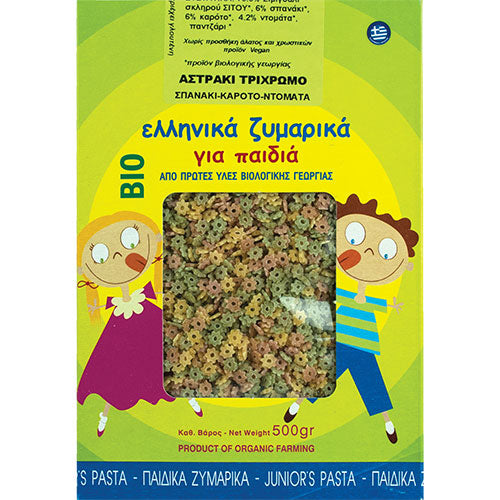 ΒΙΟΛΟΓΙΚΟ ΑΣΤΡΑΚΙ ΤΡΙΧΡΩΜΟ ΠΑΙΔΙΚΟ ΒΙΟΤΡΟΦΟΣ ΒΙΟ 500ΓΡ