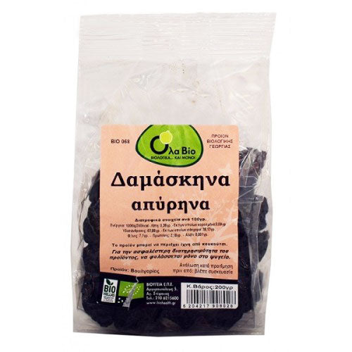 ΒΙΟΛΟΓΙΚΑ ΔΑΜΑΣΚΗΝΑ ΑΠΥΡΗΝΑ 200ΓΡ ΒΙΟ
