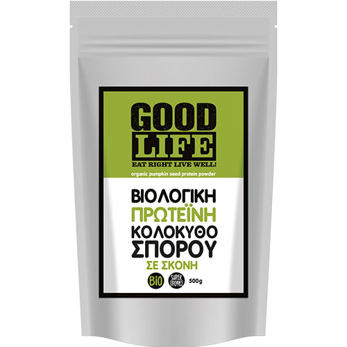 ΒΙΟΛΟΓΙΚΗ ΠΡΩΤΕΪΝΗ ΚΟΛΟΚΥΘΟΣΠΟΡΟΥ 500ΓΡ ΒΙΟ GOOD LIFE