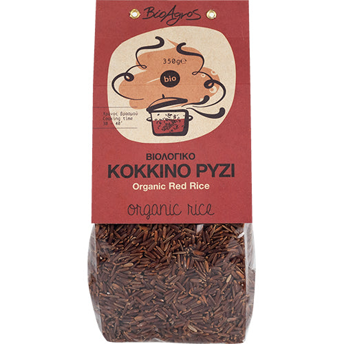ΒΙΟΛΟΓΙΚΟ ΡΥΖΙ ΚΟΚΚΙΝΟ ΒΙΟ 350GR ΒΙΟΑΓΡΟΣ