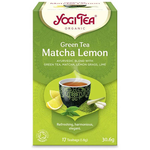 ΒΙΟΛΟΓΙΚΟ YOGI TEA GREEN MATCHA LEMON BIO