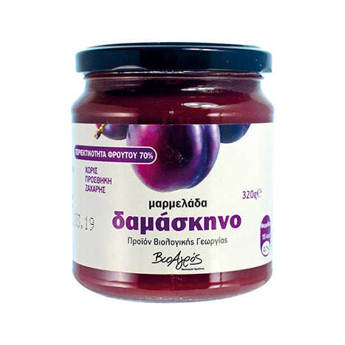 ΒΙΟΛΟΓΙΚΗ ΜΑΡΜΕΛΑΔΑ  ΔΑΜΑΣΚΗΝΟ Χ/Ζ 320ΓΡ ΒΙΟΑΓΡΟΣ
