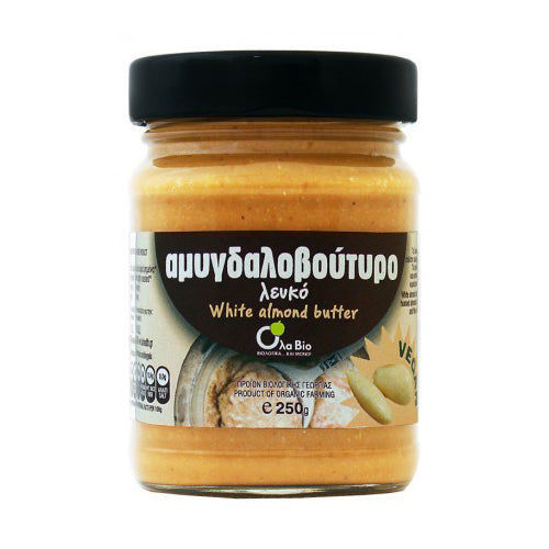 ΒΙΟΛΟΓΙΚΟ ΑΜΥΓΔΑΛΟΒΟΥΤΥΡΟ ΛΕΥΚΟ ΕΛΛ 250ΓΡ ΒΙΟ ΟΛΑ ΒΙΟ