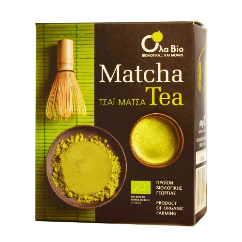 ΒΙΟΛΟΓΙΚΟ ΤΣΑΪ MATCHA ΙΑΠΩΝΙΑΣ 100ΓΡ ΒΙΟ ΟΛΑ ΒΙΟ