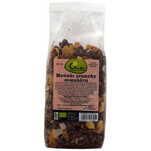 ΜΟΥΣΛΙ CRUNCHY ΣΟΚΟ 300ΓΡ ΒΙΟ ΟΛΑ ΒΙΟ