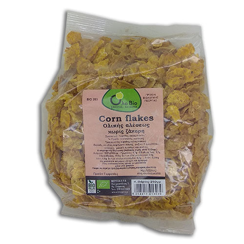 CORN FLAKES ΟΛΙΚΗΣ 250ΓΡ ΒΙΟ ΟΛΑ ΒΙΟ