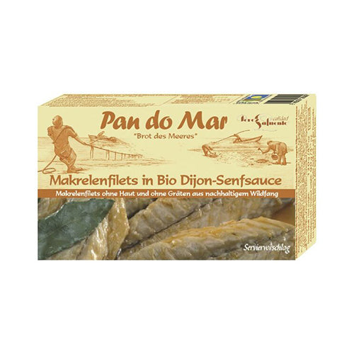 ΣΚΟΥΜΠΡΙ ΦΙΛΕΤΟ ΜΕ ΒΙΟΛΟΓΙΚΗ ΜΟΥΣΤΑΡΔΑ DIJON 120ΓΡ PAN DO MAR