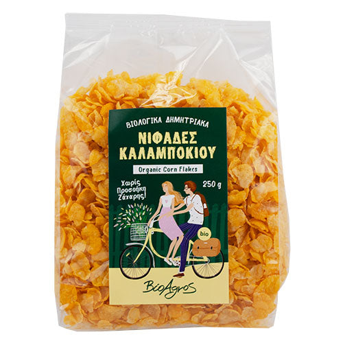 ΒΙΟΛΟΓΙΚΑ CORN FLAKES ΧΩΡΙΣ ΖΑΧΑΡΗ ΒΙΟΑΓΡΟΣ ΒΙΟ 250ΓΡ