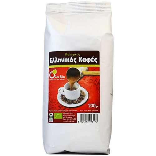 ΒΙΟΛΟΓΙΚΟΣ ΚΑΦΕΣ ΕΛΛΗΝΙΚΟΣ ΟΛΑ ΒΙΟ 200ΓΡ