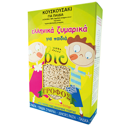 ΒΙΟΛΟΓΙΚΟ ΚΟΥΣΚΟΥΣΑΚΙ ΠΑΙΔΙΚΟ ΒΙΟΤΡΟΦΟΣ ΒΙΟ 500ΓΡ