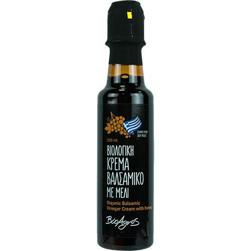 ΒΙΟΛΟΓΙΚΗ ΚΡΕΜΑ ΒΑΛΣΑΜΙΚΟ ΜΕ ΜΕΛΙ ΒΙΟ 200ML ΒΙΟΑΓΡΟΣ
