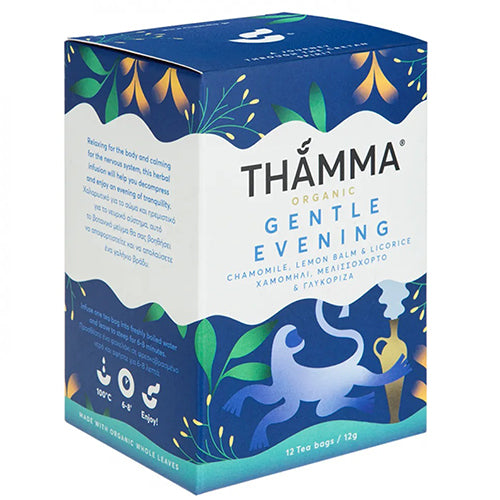 ΒΙΟΛΟΓΙΚΟ ΤΣΑΪ GENTLE EVENING ΦΑΚΕΛΑΚΙΑ 12x1g THAMMA ΒΙΟ