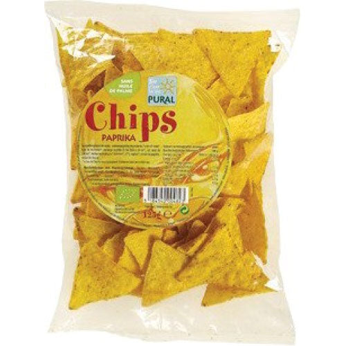 ΤΣΙΠΣ ΚΑΛΑΜΠΟΚΙΟΥ ΠΑΠΡΙΚΑ 125ΓΡ ΒΙΟ PURAL