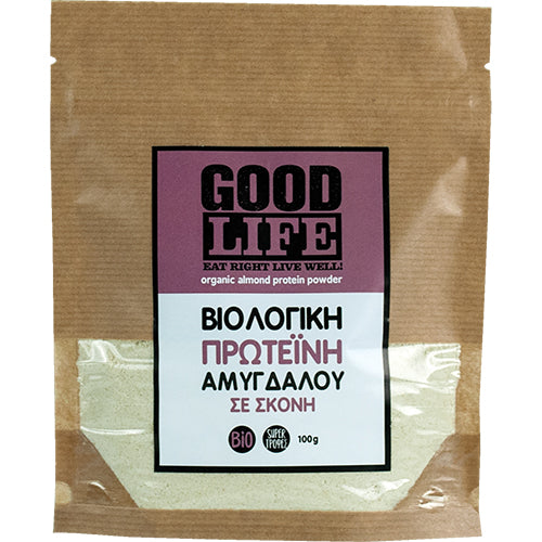 ΒΙΟΛΟΓΙΚΗ ΠΡΩΤΕΪΝΗ ΑΜΥΓΔΑΛΟΥ 100ΓΡ ΒΙΟ GOOD LIFE