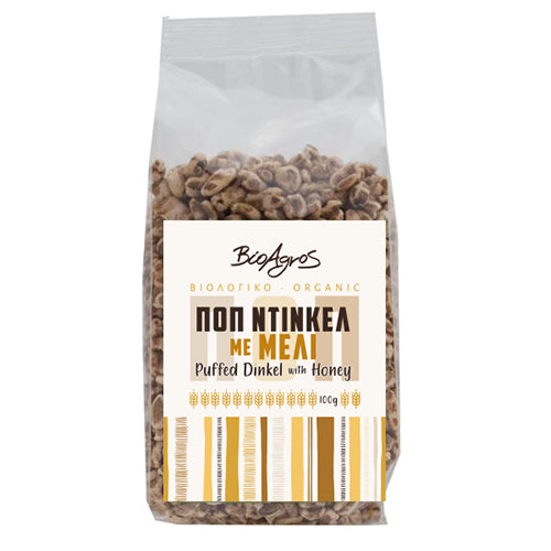 ΒΙΟΛΟΓΙΚΟ ΠΟΠ ΝΤΙΝΚΕΛ ΜΕ ΜΕΛΙ ΒΙΟ 100GR ΒΙΟΑΓΡΟΣ