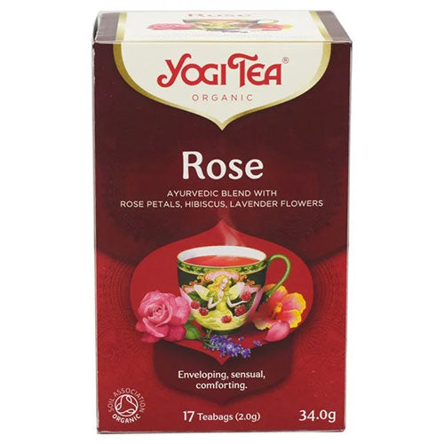 ΒΙΟΛΟΓΙΚΟ YOGI TEA ROSE BIO 34ΓΡ