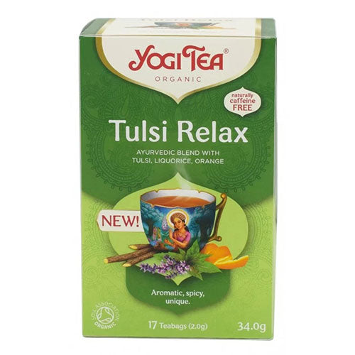 ΒΙΟΛΟΓΙΚΟ YOGI TEA TULSI RELAX 34GR ΒΙΟ
