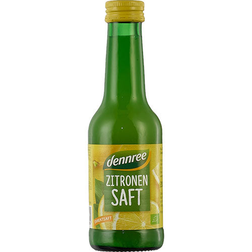 ΒΙΟΛΟΓΙΚΟΣ ΧΥΜΟΣ ΛΕΜΟΝΙ ΧΩΡΙΣ ΖΑΧΑΡΗ DENNREE BIO  200ML