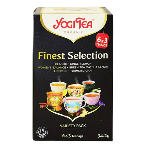 ΒΙΟΛΟΓΙΚΟ YOGI TEA FINEST SELECTION BIO 34,2ΓΡ