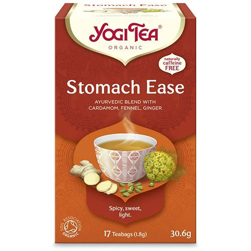 ΒΙΟΛΟΓΙΚΟ YOGI TEA STOMACHE EASE (ΓΙΑ ΚΑΛΗ ΧΩΝΕΨΗ) BIO 30,6ΓΡ