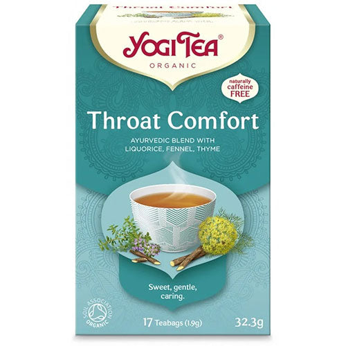 ΒΙΟΛΟΓΙΚΟ YOGI TEA THROAT COMFORT BIO  (ΓΙΑ ΤΟΝ ΠΟΝΟΛΑΙΜΟ)